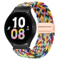 Bracelet nylon tressé 18 à 22 mm magnétique – Couleur du bracelet w colorful