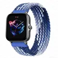 Bracelet nylon tressé 20 à 22 mm pour Amazfit – Couleur du bracelet Blueberry