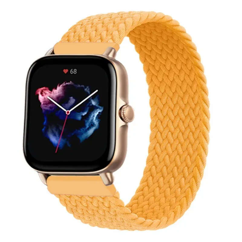Bracelet nylon tressé 20 à 22 mm pour Amazfit