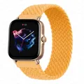 Bracelet nylon tressé 20 à 22 mm pour Amazfit – Couleur du bracelet maize