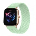 Bracelet nylon tressé 20 à 22 mm pour Amazfit – Couleur du bracelet pistachio