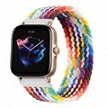 Bracelet nylon tressé 20 à 22 mm pour Amazfit – Couleur du bracelet pride edition