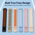Bracelet nylon tressé 20 à 22 mm pour Garmin Forerunner – 3