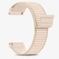 Bracelet nylon tressé 20 à 22 mm pour Garmin Forerunner – Band Color Starlight