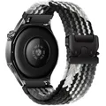 Bracelet nylon tressé 20 à 22 mm pour Huawei et Samsung – Couleur du bracelet Dark chocolate