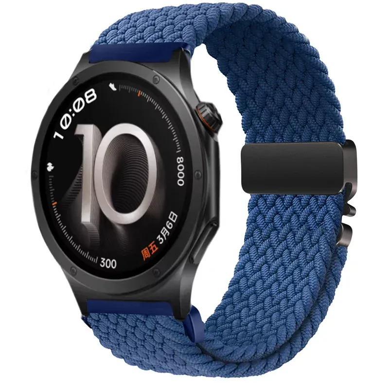Bracelet nylon tressé 20 à 22 mm pour OPPO et OnePlus