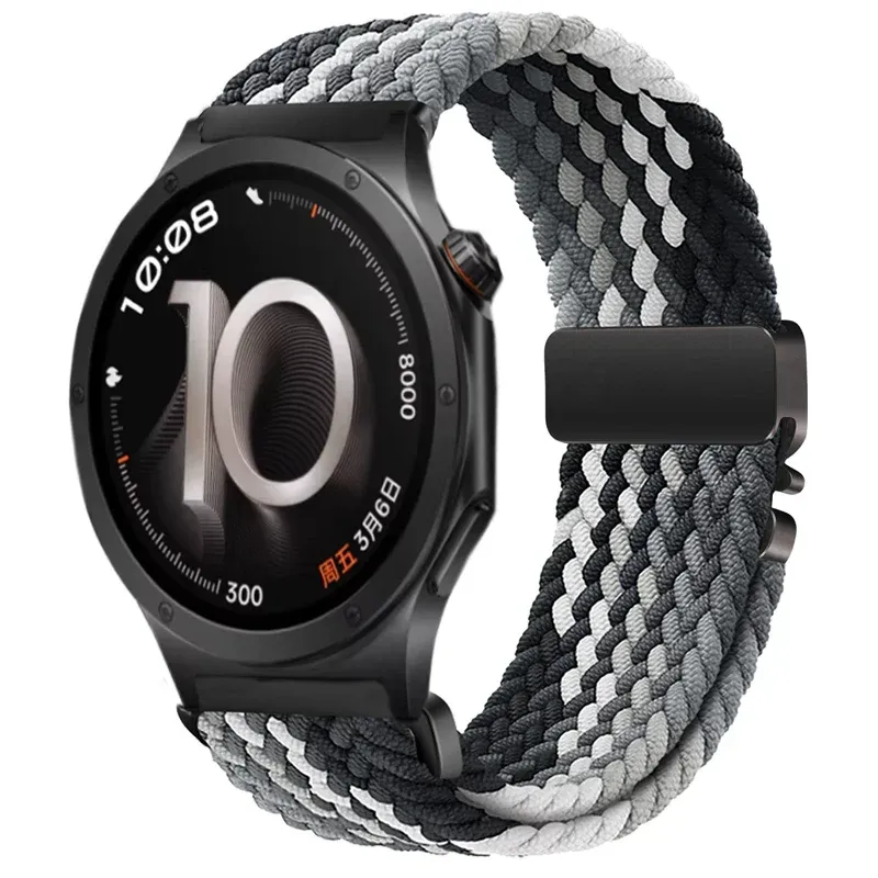 Bracelet nylon tressé 20 à 22 mm pour OPPO et OnePlus