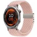 Bracelet nylon tressé 20 à 22 mm pour OPPO et OnePlus – Couleur du bracelet Pink