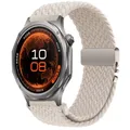 Bracelet nylon tressé 20 à 22 mm pour OPPO et OnePlus – Couleur du bracelet Starlight