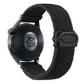 Bracelet nylon tressé 20 à 22 mm pour Samsung – Couleur du bracelet Black