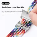 Bracelet nylon tressé 20 à 22 mm pour Samsung et Huawei – 2