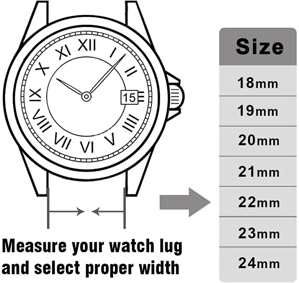 Bracelet nylon tressé 20 à 22 mm pour Samsung et Huawei