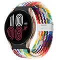 Bracelet nylon tressé 20 à 22 mm pour Samsung et Huawei – Couleur du bracelet Rainbow