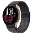 Bracelet nylon tressé 20 à 22 mm pour Samsung et Huawei – Couleur du bracelet space gray-B