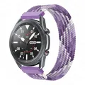 Bracelet nylon tressé 20 à 22 mm pour Samsung Galaxy Watch – Couleur du bracelet FragrantPu