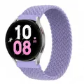 Bracelet nylon tressé 20 à 22 mm pour Samsung Galaxy Watch – Couleur du bracelet Noir Vert (Pu)