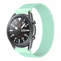Bracelet nylon tressé 20 à 22 mm pour Samsung Galaxy Watch – Couleur du bracelet pistachio