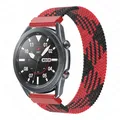 Bracelet nylon tressé 20 à 22 mm pour Samsung Galaxy Watch – Couleur du bracelet ZBR