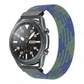 Bracelet nylon tressé 20 à 22 mm pour Samsung Galaxy Watch – Couleur du bracelet ZGrU
