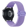 Bracelet nylon tressé 20 à 22 mm pour Samsung – Couleur du bracelet Lilac