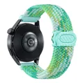 Bracelet nylon tressé 20 à 22 mm pour Samsung – Couleur du bracelet Lime
