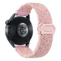 Bracelet nylon tressé 20 à 22 mm pour Samsung – Couleur du bracelet Pink Unity
