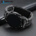 Bracelet nylon tressé 20 à 22 mm universel – 1