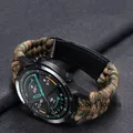 Bracelet nylon tressé 20 à 22 mm universel – Couleur du bracelet Brown