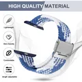 Bracelet nylon tressé 38 à 49 mm pour Apple Watch – 2