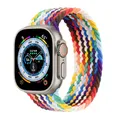Bracelet nylon tressé boucle 38 à 49 mm pour Apple Watch – Couleur du bracelet Pride Edition