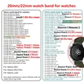 Bracelet nylon tressé élastique 20 à 22 mm Samsung et Huawei – 2