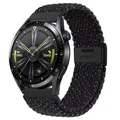 Bracelet nylon tressé élastique 20 à 22 mm Samsung et Huawei – Couleur StarlightB-B
