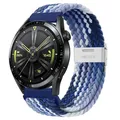 Bracelet nylon tressé élastique 20 à 22 mm Samsung et Huawei – Couleur Gra U-S