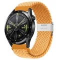 Bracelet nylon tressé élastique 20 à 22 mm Samsung et Huawei – Couleur Millet-S