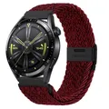 Bracelet nylon tressé élastique 20 à 22 mm Samsung et Huawei – Couleur RB-B