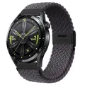 Bracelet nylon tressé élastique 20 à 22 mm Samsung et Huawei – Couleur SpaceH-B