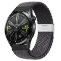 Bracelet nylon tressé élastique 20 à 22 mm Samsung et Huawei – Couleur SpaceH-S