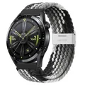 Bracelet nylon tressé élastique 20 à 22 mm Samsung et Huawei – Couleur SummerB-S