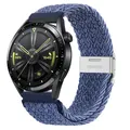 Bracelet nylon tressé élastique 20 à 22 mm Samsung et Huawei – Couleur UW-S
