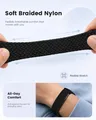 Bracelet nylon tressé Fitbit Air magnétique – 3