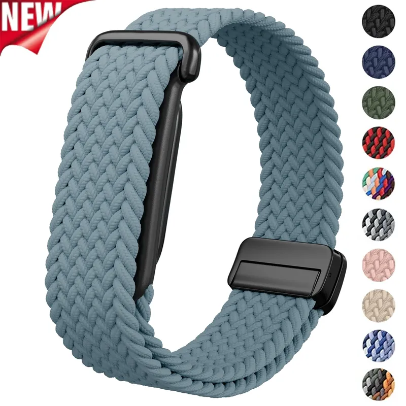 Bracelet nylon tressé Google Fitbit Air magnétique