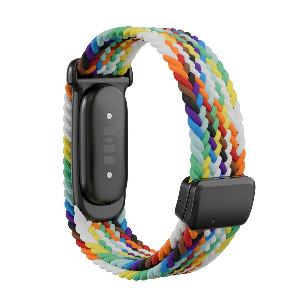Bracelet nylon tressé Google Fitbit Air magnétique