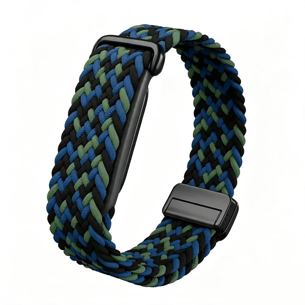 Bracelet nylon tressé Google Fitbit Air magnétique