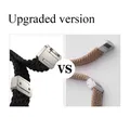 Bracelet nylon tressé magnétique 20 et 22 mm Samsung et Huawei – 2