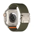 Bracelet nylon tressé pour Apple Watch 38 à 49 mm – Couleur AGr 2