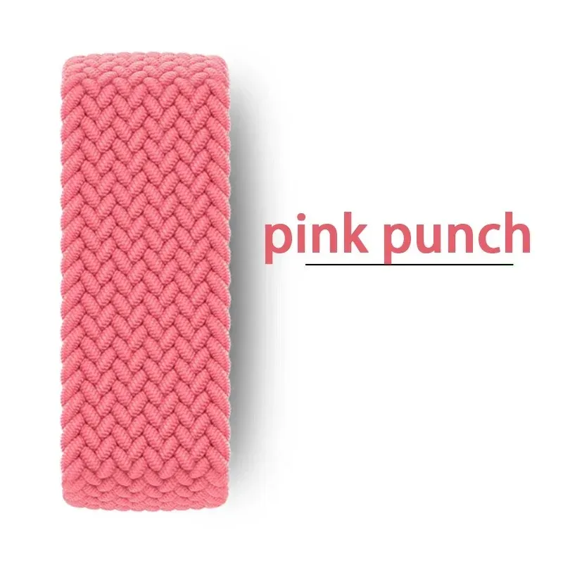 Bracelet nylon tressé pour Apple Watch 38 à 49 mm