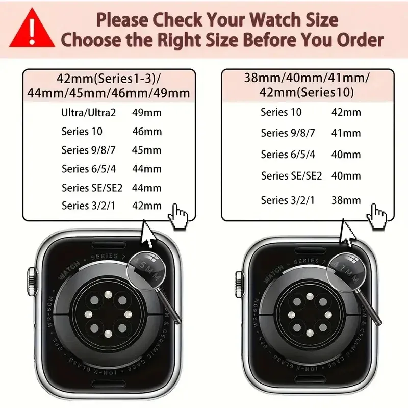 Bracelet nylon tressé pour Apple Watch 38 à 49 mm