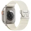 Bracelet nylon tressé pour Apple Watch 38 à 49 mm – Couleur Star 1
