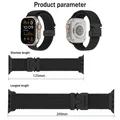 Bracelet nylon tressé pour Apple Watch 40 à 49 mm – 5