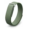 Bracelet nylon tressé pour Google Fitbit Air – Couleur du bracelet Army Green